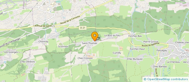 localisation de l'entreprise GFA RIGOLLES  FETERNES