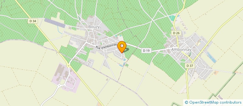 localisation de l'entreprise GFA RIGOLLET  JUVIGNY