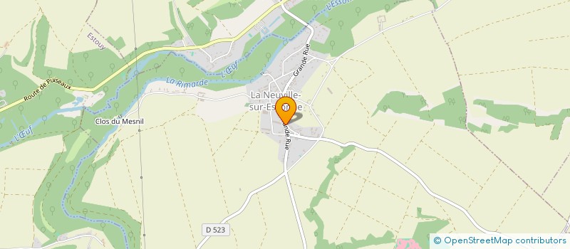 localisation de l'entreprise GFA RIVAULT à LA NEUVILLE-SUR-ESSONNE