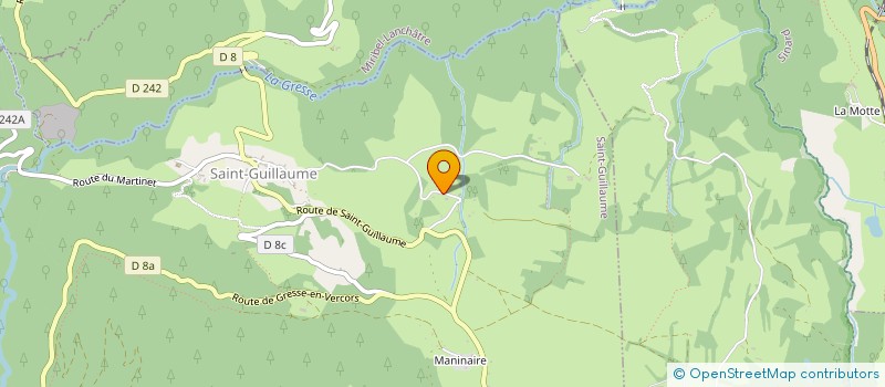 localisation de l'entreprise GFA ROBERT ET REPELLIN  SAINT-GUILLAUME