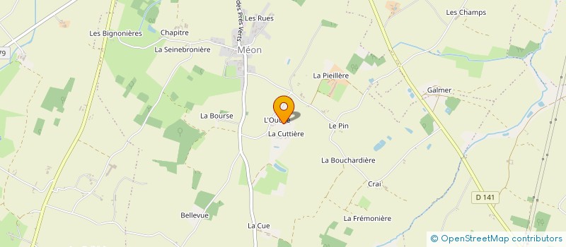 localisation de l'entreprise GFA ROBINSON  NOYANT-VILLAGES