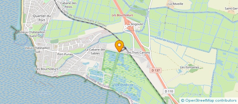 localisation de l'entreprise GFA ROBLIN  YVES