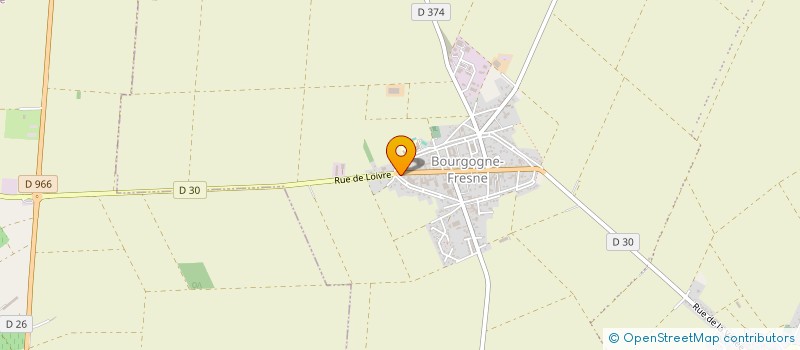 localisation de l'entreprise GFA ROGE LEFRANT  BOURGOGNE-FRESNE