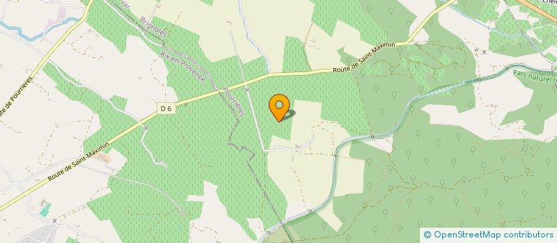 localisation de l'entreprise GFA ROQUEFEUILLE  POURRIERES