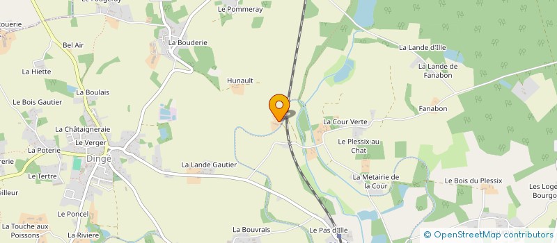 localisation de l'entreprise GFA ROU-SAM à GUIPEL