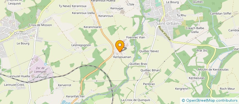 localisation de l'entreprise GFA ROUE  DIRINON