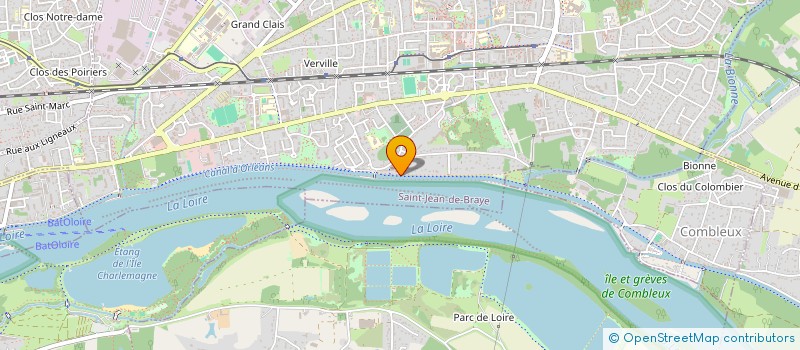 localisation de l'entreprise GFA ROUSSEAU-BEAUVALLET à SAINT-JEAN-DE-BRAYE