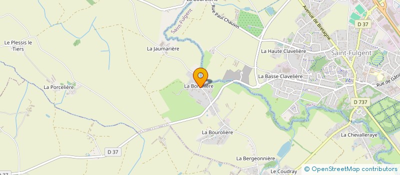 localisation de l'entreprise GFA ROUSSELOT STEPHANE ET HERVE  SAINT-ANDRE-GOULE-D'OIE