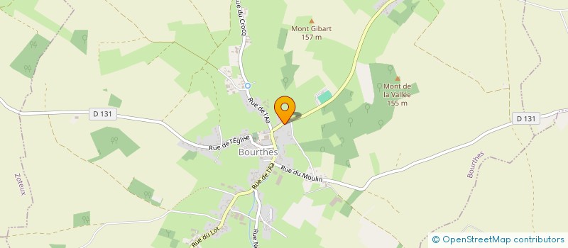 localisation de l'entreprise GFA RUMILLY VALLIERES  RUMILLY