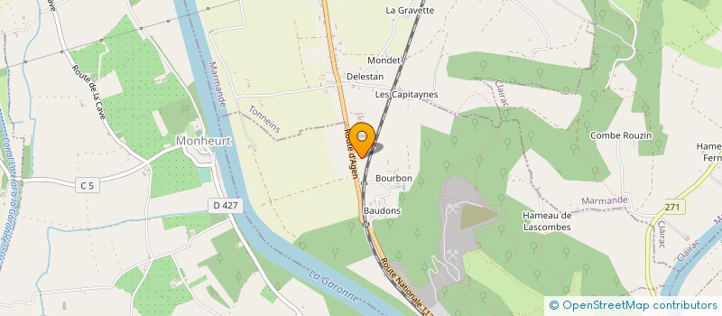 localisation de l'entreprise GFA SAINT ARMAND  NICOLE