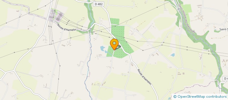 localisation de l'entreprise GFA SAINT FRANCOIS  SAINT-LAURENT-DE-TERREGATTE