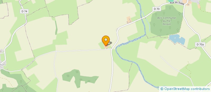 localisation de l'entreprise GFA SAINT JEAN  PREVOCOURT