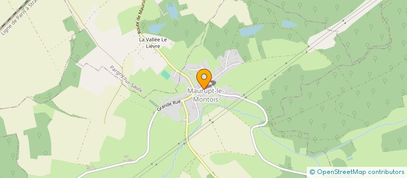 localisation de l'entreprise GFA SAINT MATHIEU  BIGNICOURT-SUR-SAULX