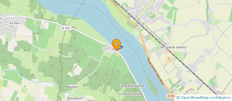 localisation de l'entreprise GFA SAINT MAUR à GENNES-VAL-DE-LOIRE