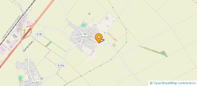 localisation de l'entreprise GFA SAINT REMY  LAVANNES