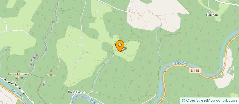 localisation de l'entreprise GFA SAINTE CECILE  LE VERDIER