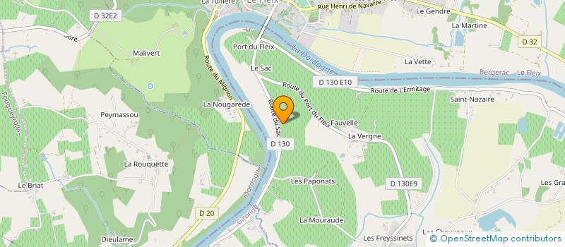 localisation de l'entreprise GFA SAINTE JEANNE à SAINT-AVIT-SAINT-NAZAIRE