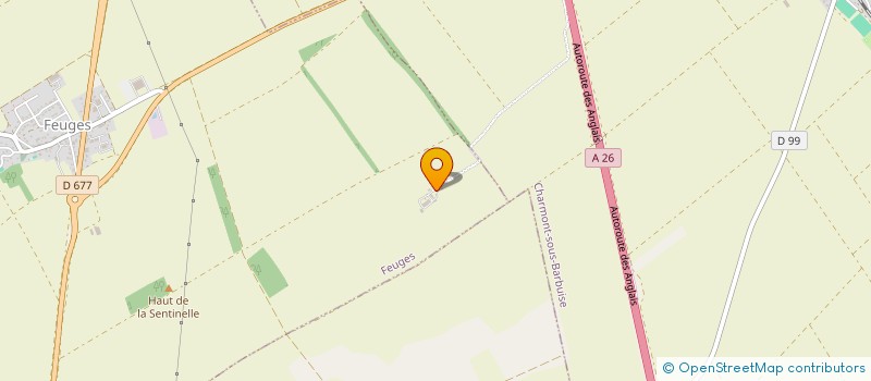 localisation de l'entreprise GFA SAINTON DUMANCHE  CHARMONT-SOUS-BARBUISE