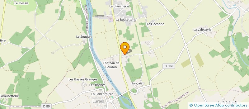 localisation de l'entreprise GFA SAMKER à TOURNON-SAINT-MARTIN