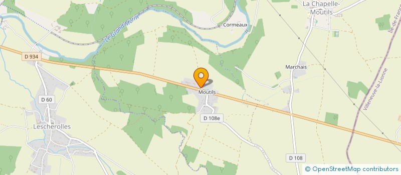 localisation de l'entreprise GFA SANTER  CHAPELLE MOUTILS(LA)