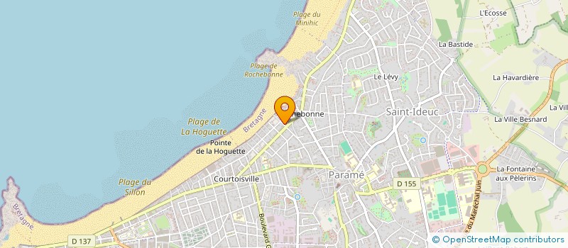 localisation de l'entreprise GFA SANTEZ ANNA  SAINT-MALO