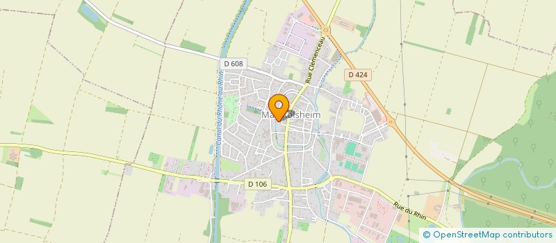 localisation de l'entreprise GFA SCHLETTFELD  MARCKOLSHEIM