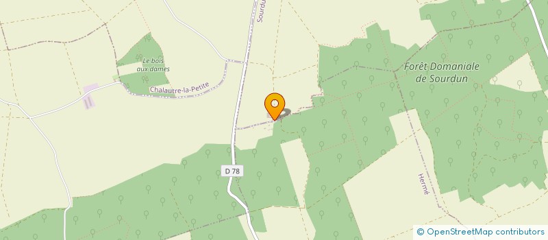 localisation de l'entreprise GFA SEGAUT  SOURDUN