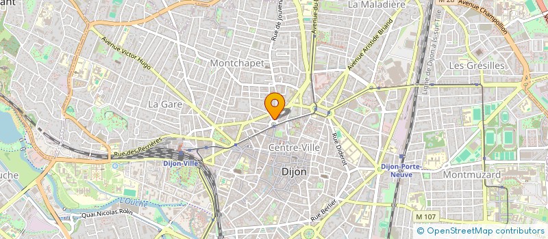 localisation de l'entreprise GFA SEPT à DIJON