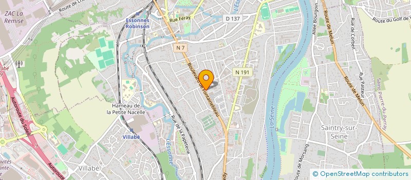 localisation de l'entreprise GFA SERVICE S.R.L  BOUTIGNY-SUR-ESSONNE