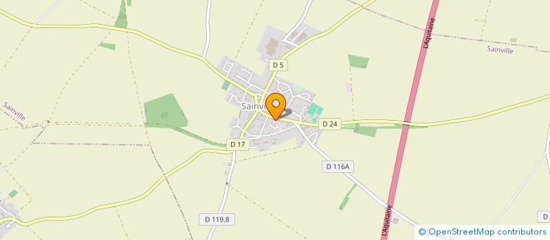localisation de l'entreprise GFA SEVESTRE à SAINVILLE