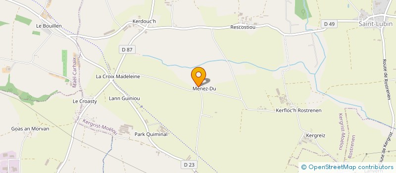 localisation de l'entreprise GFA SIEGENTHALER à KERGRIST-MOELOU