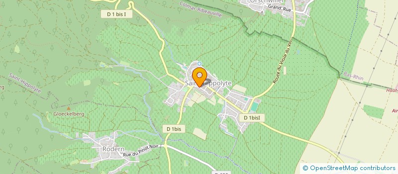 localisation de l'entreprise GFA SIMON SAINT HIPPOLYTE  SAINT-HIPPOLYTE