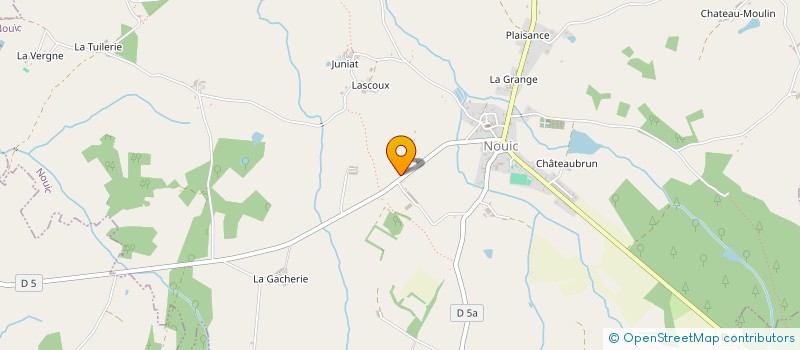 localisation de l'entreprise GFA SORAIANN à NOUIC
