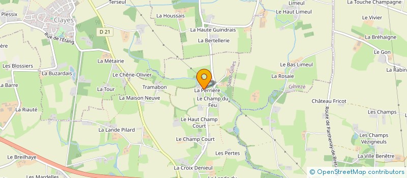 localisation de l'entreprise GFA SOUS LES POMMIERS à SAINT-GILLES