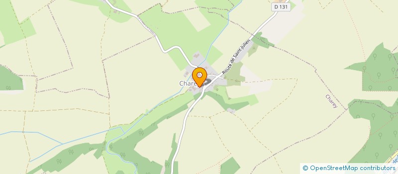 localisation de l'entreprise GFA ST LOUIS  CHAREY