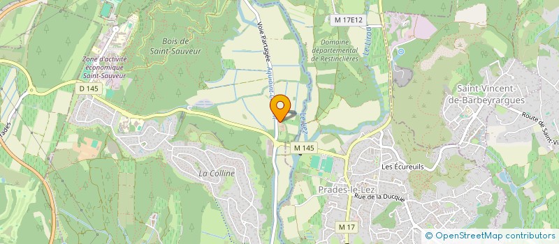 localisation de l'entreprise GFA ST SAUVEUR DU PIN  SAINT-CLEMENT-DE-RIVIERE