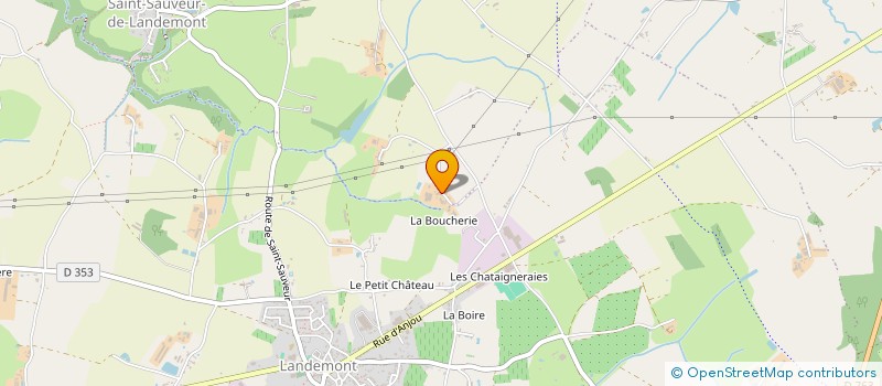 localisation de l'entreprise GFA SUTEAU à OREE D'ANJOU