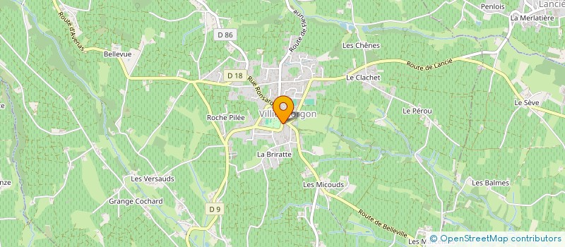 localisation de l'entreprise GFA SYLVIE ET FREDERIC CARRE  VILLIE-MORGON