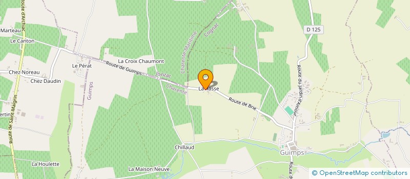 localisation de l'entreprise GFA TAPON à GUIMPS