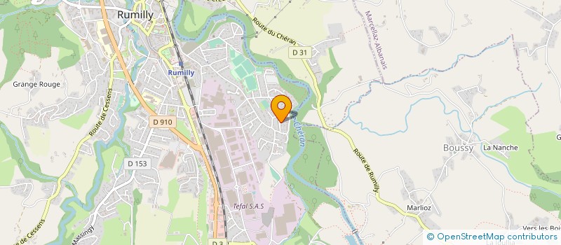 localisation de l'entreprise GFA TERRE COCHET  MARIGNY-SAINT-MARCEL