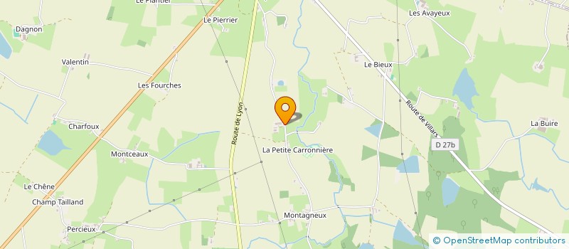 localisation de l'entreprise GFA TERRE MASSE  SAINT-TRIVIER-SUR-MOIGNANS