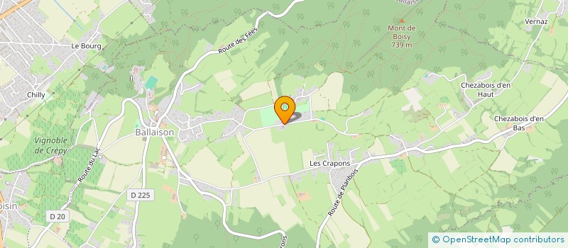 localisation de l'entreprise GFA TERRES DE BOISY  BALLAISON