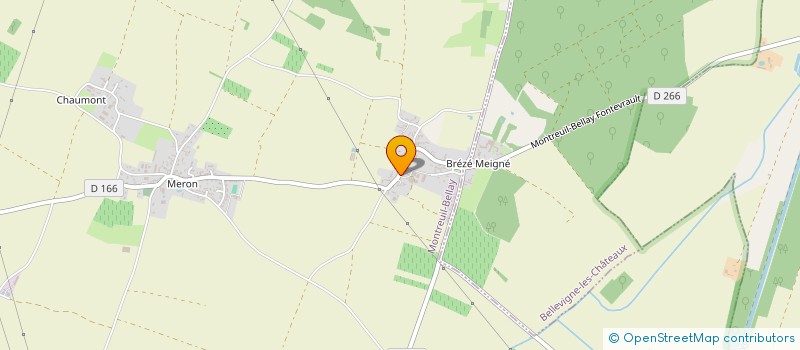 localisation de l'entreprise GFA TERRES NOIRES  MONTREUIL-BELLAY