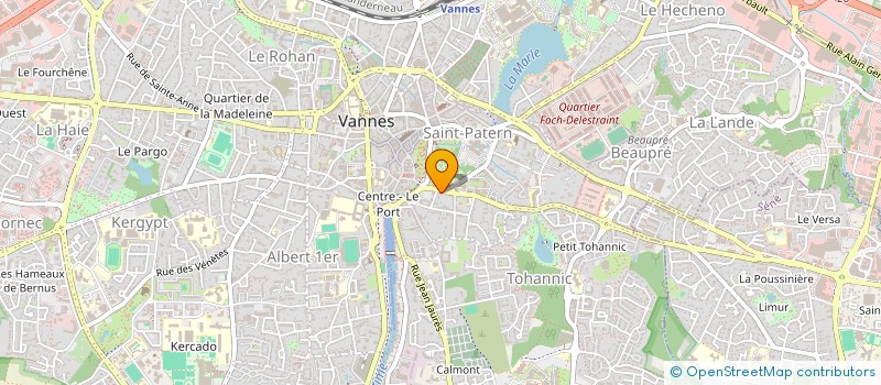 localisation de l'entreprise GFA TERROIRS D'HOMMES à VANNES