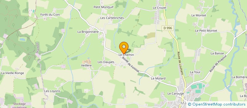 localisation de l'entreprise GFA TOCIP  MARBOZ