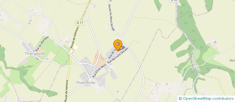 localisation de l'entreprise GFA TRAOU-PLAT  THIETREVILLE