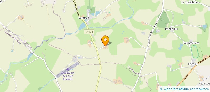 localisation de l'entreprise GFA TRETON DE LA MENARDIERE  COURBEVEILLE