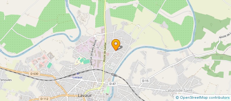 localisation de l'entreprise GFA TROIS CANTON  SAINT-GAUZENS