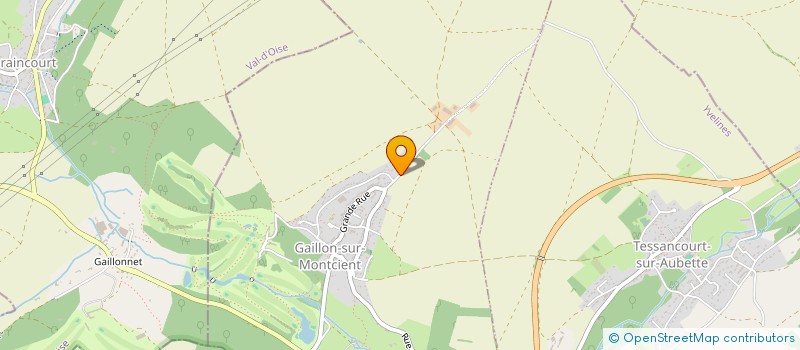 localisation de l'entreprise GFA TROU  GAILLON-SUR-MONTCIENT