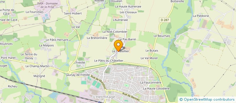 localisation de l'entreprise GFA TRUBERT à PACE
